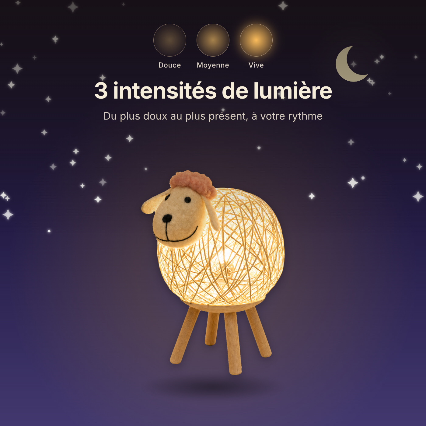 Veilleuse mouton