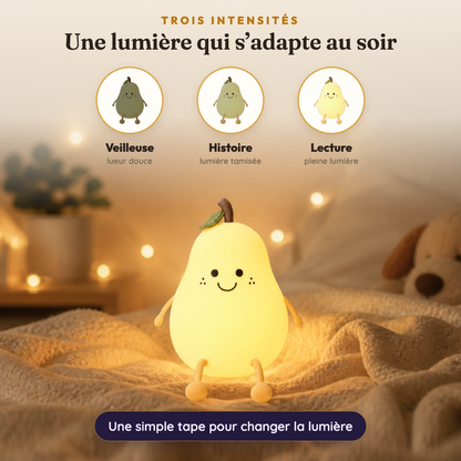 Trois intensites de lumiere
