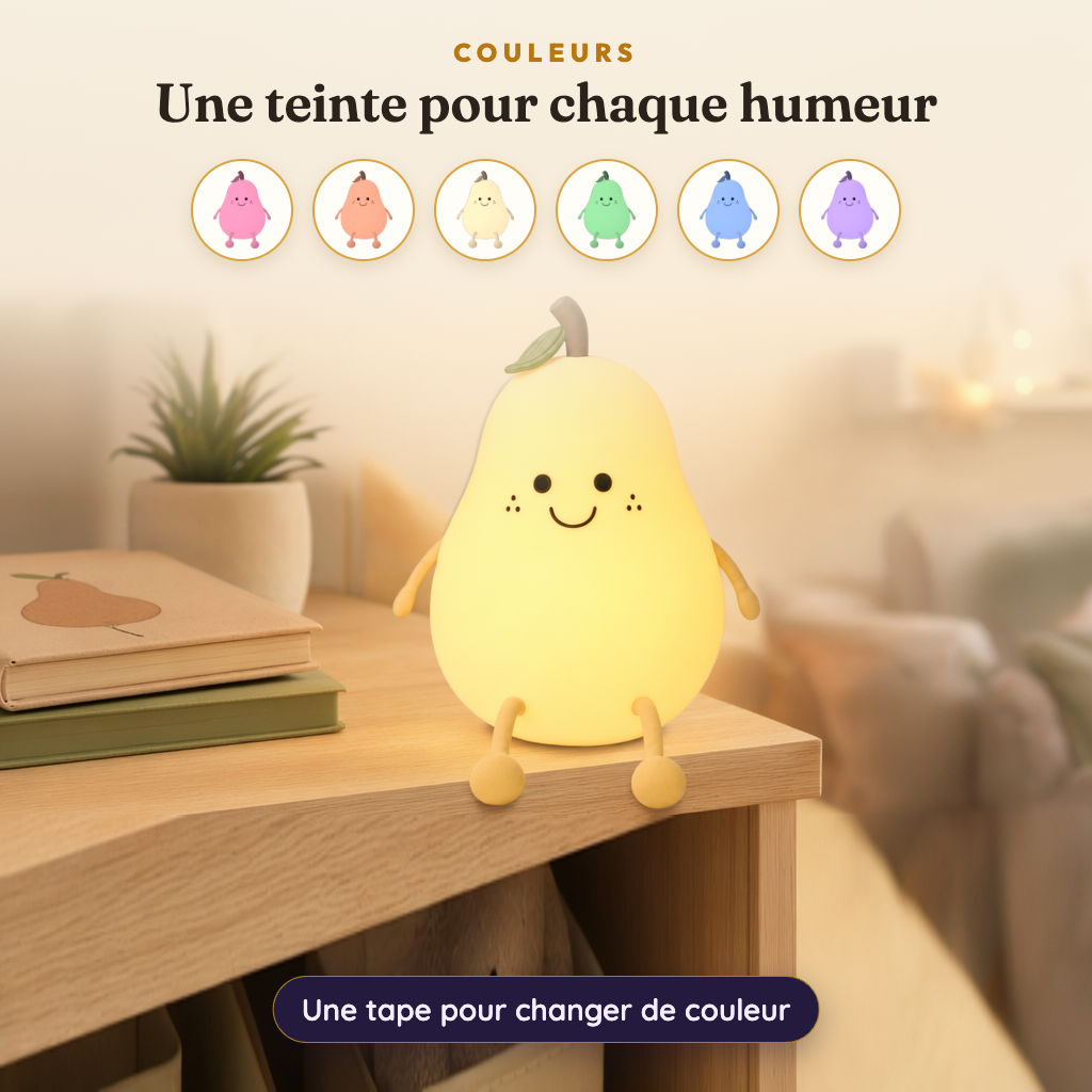Plusieurs couleurs au toucher