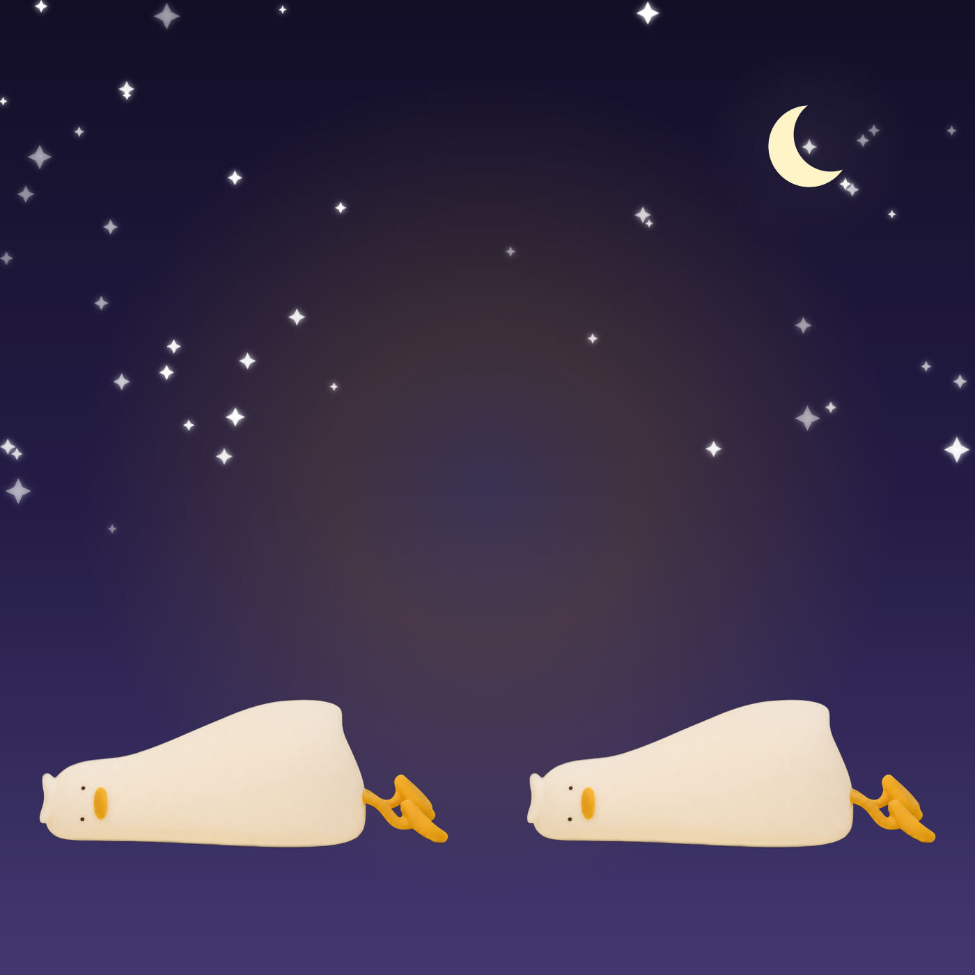 Veilleuse canard couché