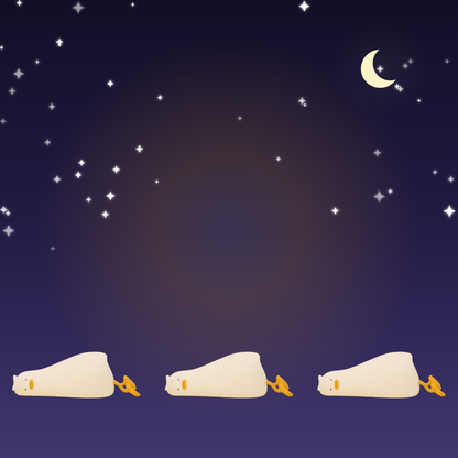 Veilleuse canard couché