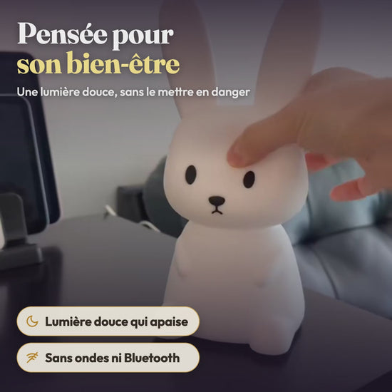 Veilleuse lapin - presentation