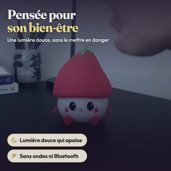 Veilleuse fraise - presentation