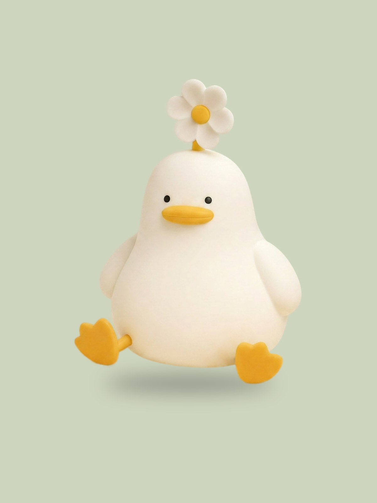 Veilleuse canard fleur