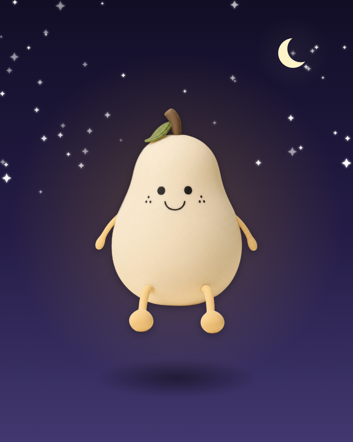 Veilleuse poire Pearly — Cocooning Baby